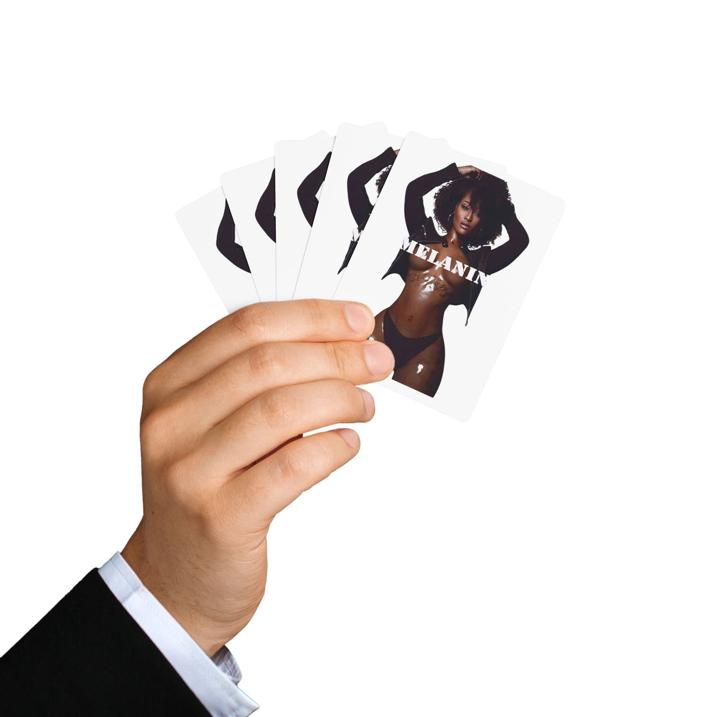 Touch Me While Playing- Card Deck