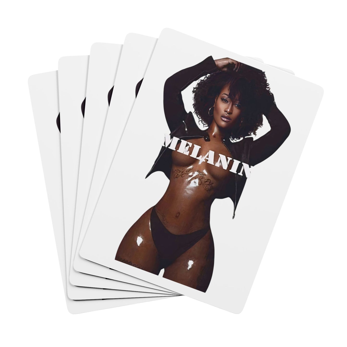 Touch Me While Playing- Card Deck