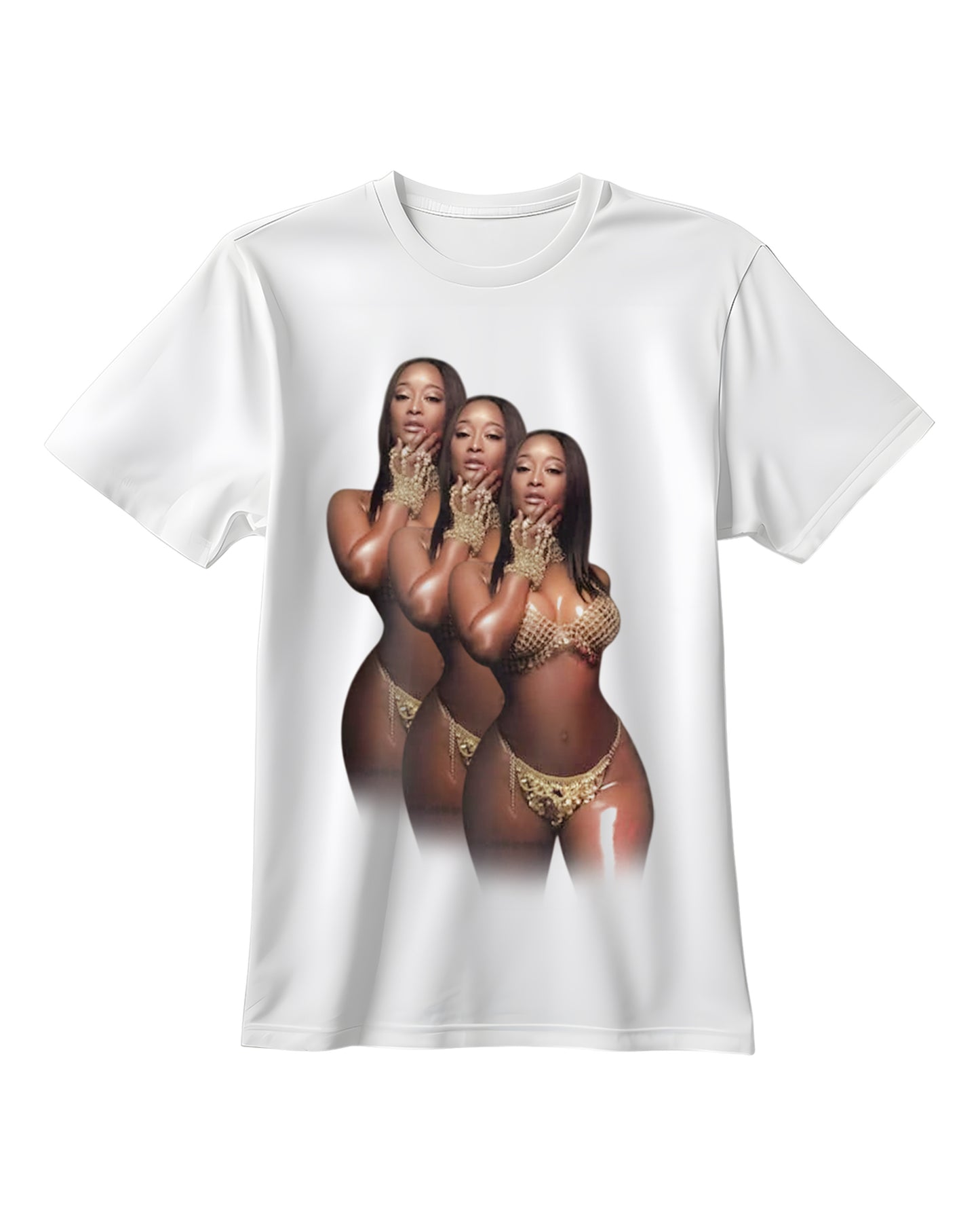Triple Golden Goddess- Unisex Soft T-Shirt